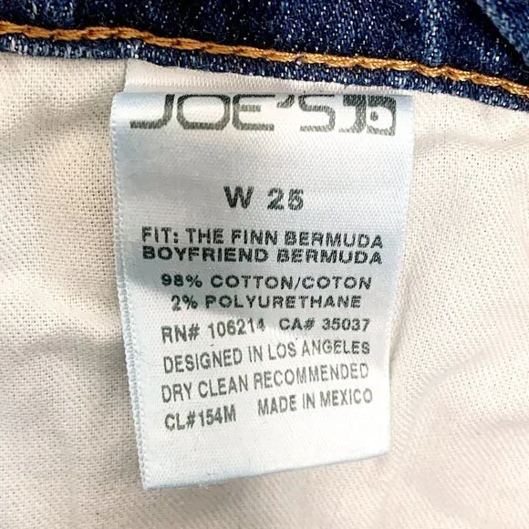 Joe's Jeans Finn Raw-Hem Boyfriend Bermuda Short in Meeka - Picture 5 of 7